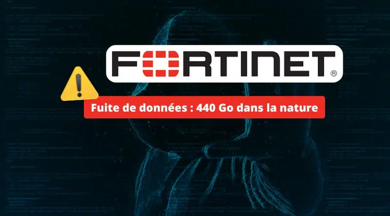 Fortinet fuite de données septembre 2024