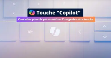 Windows 11 - Personnaliser touche Copilot du clavier