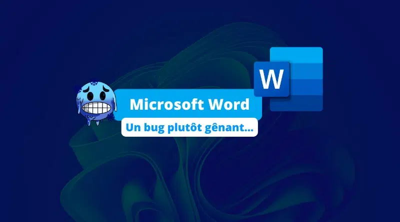 Microsoft Word supprime les fichiers au lieu de les sauvegarder