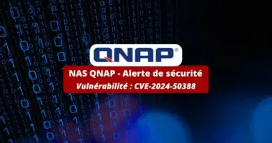 QNAP - Vulnérabilité CVE-2024-50388
