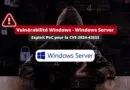 Windows Server - Exploit PoC pour la CVE-2024-43532