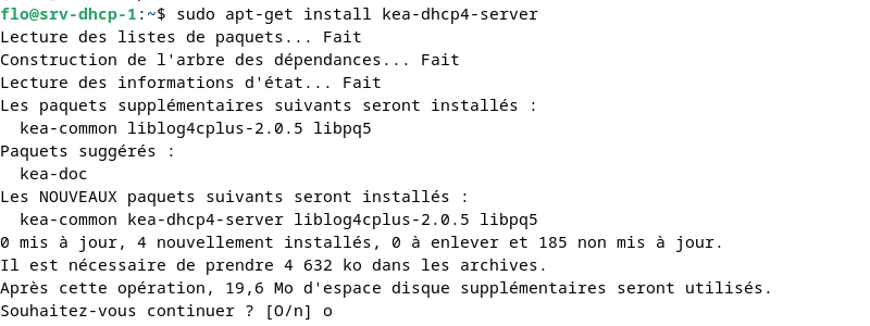 Installation de KEA DHCP Server sur Debian 12