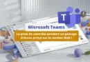 La version Web de Microsoft Teams accueille la prise de contrôle de l'écran