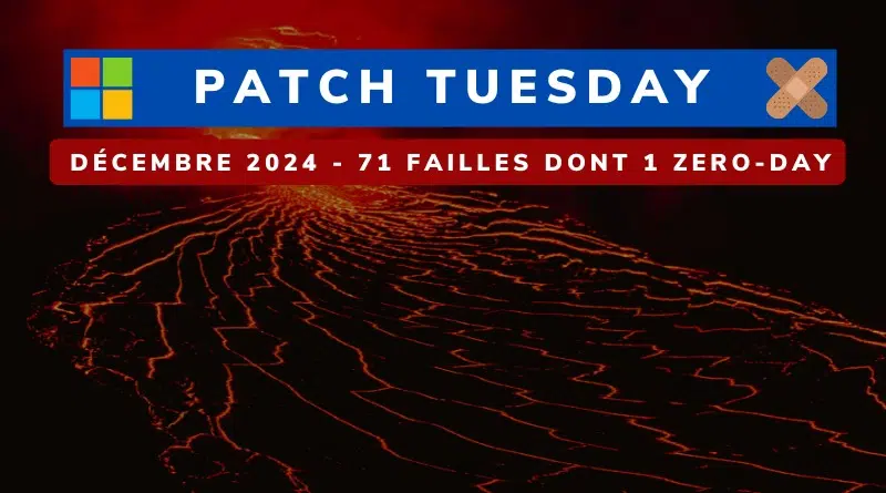 Microsoft Patch Tuesday Décembre 2024