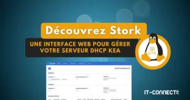 tuto linux stork gestion serveur DHCP KEA