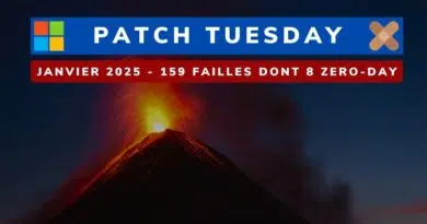 Microsoft Patch Tuesday Janvier 2025