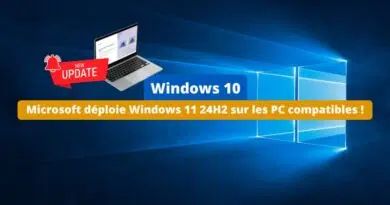 Microsoft commence à déployer Windows 11 24H2 sur tous les PC Windows 10 compatibles