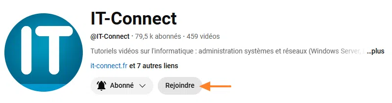 Souscriptions chaine YouTube IT-Connect