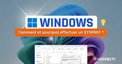tuto Windows 11 24H2 SYSPREP
