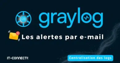 tuto graylog configurer alertes par e-mail