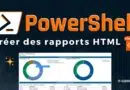 tuto powershell créer des rapports HTML