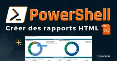tuto powershell créer des rapports HTML