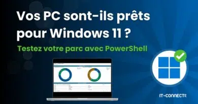 Compatibilité avec Windows 11 - Audit avec PowerShell