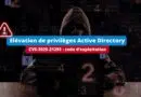 Elévation de privilèges Active Directory - CVE-2025-21293