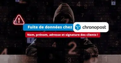 Fuite de données Chronopost - 2025
