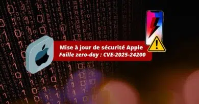 Mise à jour de sécurité Apple - CVE-2025-24200