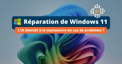 Réparation de Windows 11 avec l'IA - Un brevet de Microsoft