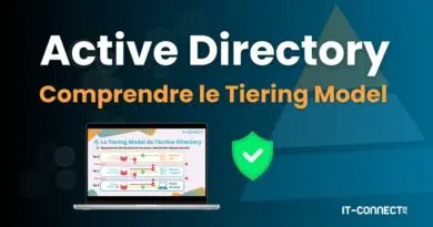 Sécurité Active Directory - Comprendre le Tiering Model