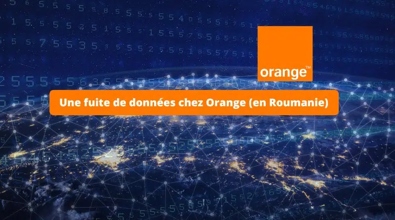 Une fuite de données chez Orange en Roumanie - 2025