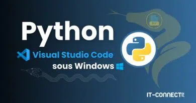 Windows - installer Visual Studio Code pour Python