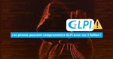 Alerte GLPI 10.0.18 - Les pirates peuvent compromettre GLPI avec ces 2 failles