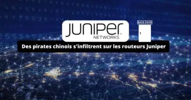 Des pirates chinois s'infiltrent sur les routeurs Juniper depuis mi-2024 grâce à une porte dérobée