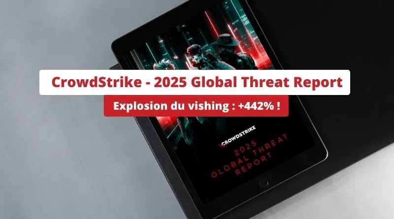 Etat des menaces cybersécurité 2025 par CrowdStrike