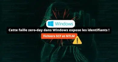 Fichiers SCF et NTLM - cette faille zero-day dans Windows expose les identifiants