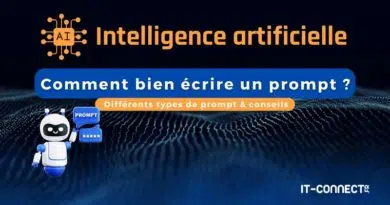 IA comment bien écrire un prompt