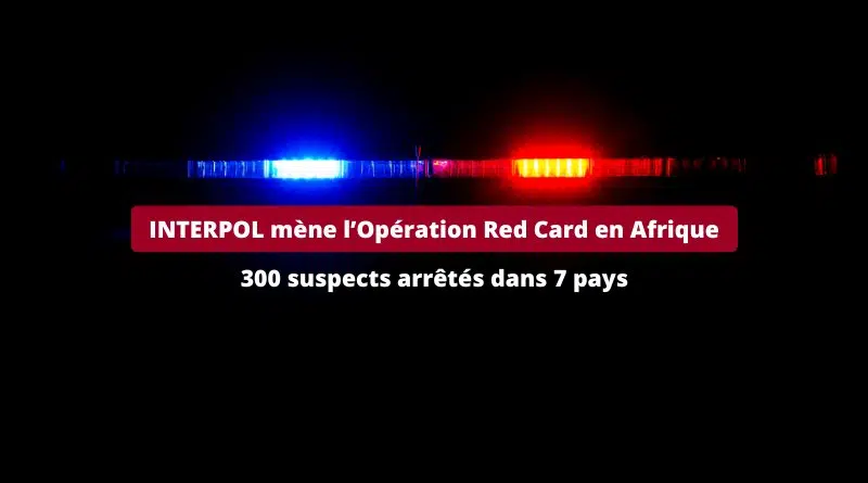 INTERPOL mène l’Opération Red Card en Afrique - 2025