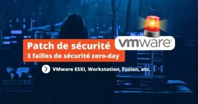Patch de sécurité mars 2025 - VMware ESXi Workstation Fusion