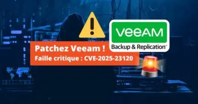 Veeam - Faille critique - CVE-2025-23120