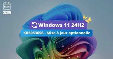 Windows 11 24H2 - KB5053656 - Mise à jour optionnelle
