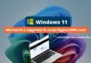 Windows 11 - Microsoft a supprimé le script BypassNRO
