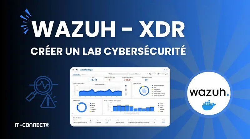 XDR - déploiement de Wazuh avec Docker pour créer un lab cybersécurité