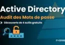 4 outils pour auditer les mots de passe Active Directory