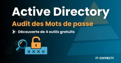 4 outils pour auditer les mots de passe Active Directory