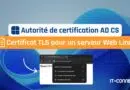 AD CS - Certificat TLS pour serveur Web Linux