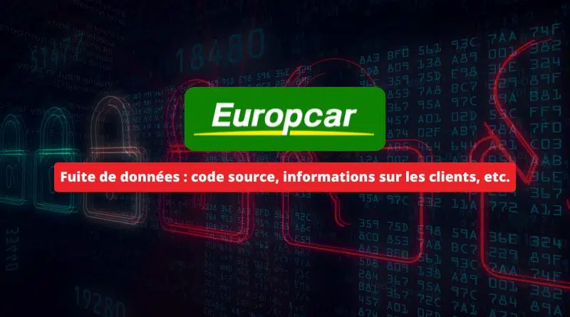Piratage Europcar - Fuite de données GitLab en mars 2025