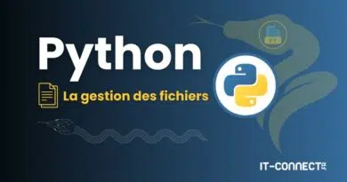 Python - La gestion des fichiers - Exemples pratiques