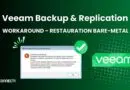 Veeam Backup Replication - problème connexion média de restauration - Solution