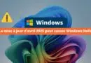 Windows - mise à jour avril 2025 casse Windows Hello