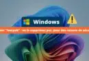 Windows - ne supprimez pas le dossier inetpub par sécurité