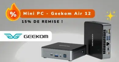 Bon plan Geekom Air 12 - Code promo