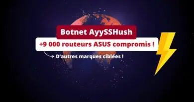 Botnet AyySSHush - Compromission routeurs ASUS
