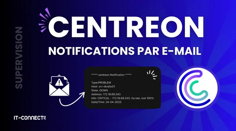Centreon configuration notifications par e-mail