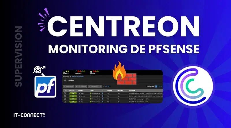 Centreon monitoring firewall pfSense
