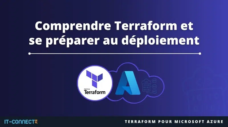 Comprendre Terraform et se préparer au déploiement
