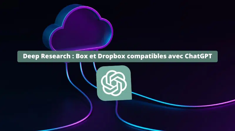 Deep Research - Box et Dropbox compatibles avec ChatGPT