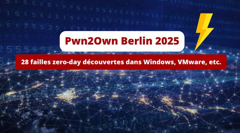 Pwn2Own Berlin 2025 - Failles Windows VMware Red Hat